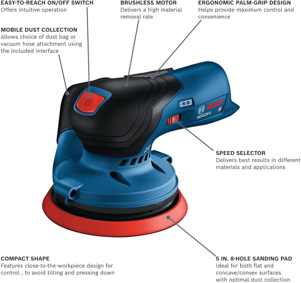 BOSCH GEX12V-5N 12V