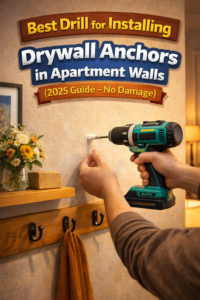 Best Drill for Drywall Anchors in Apartment Walls