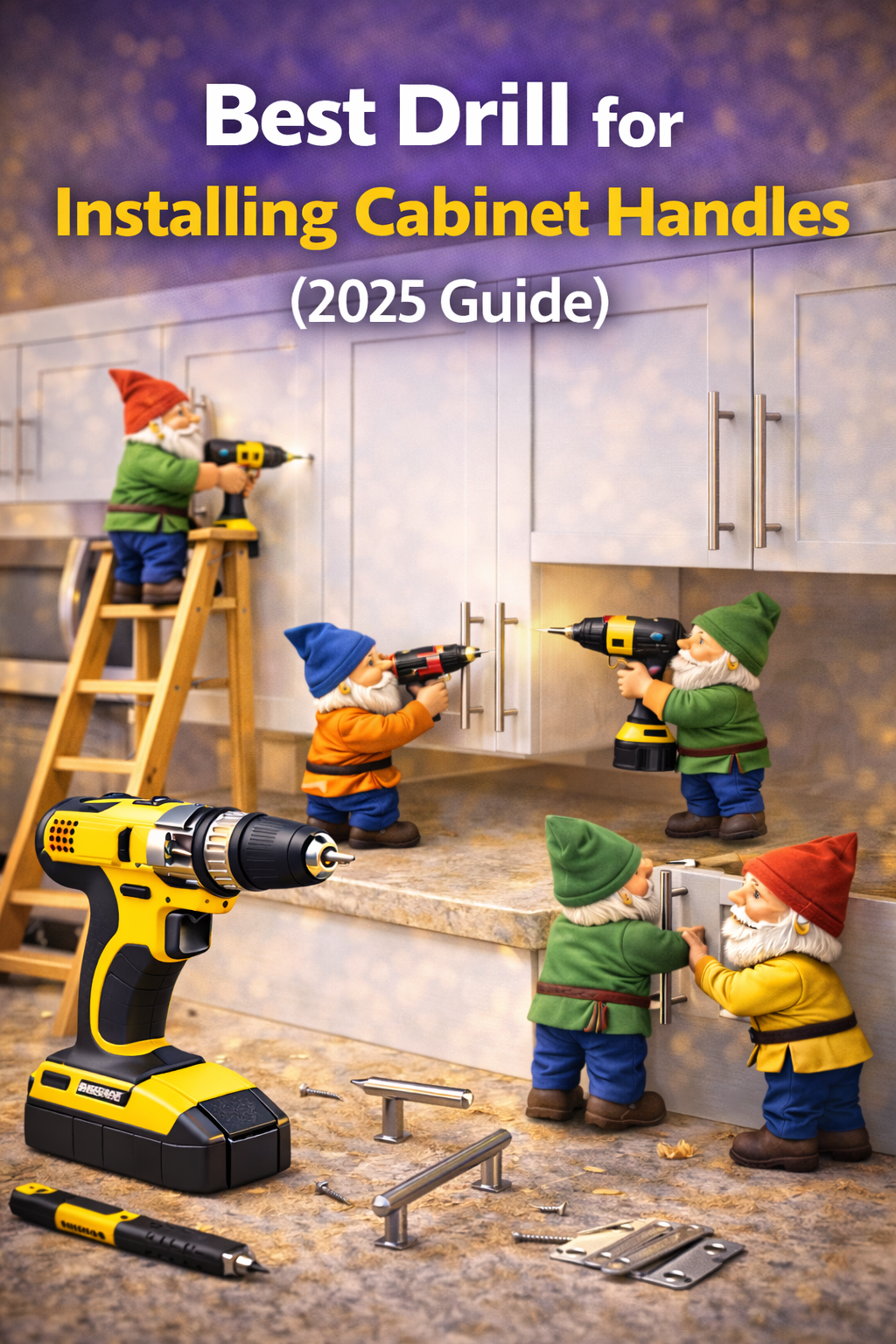 best drill for installing cabinet handles