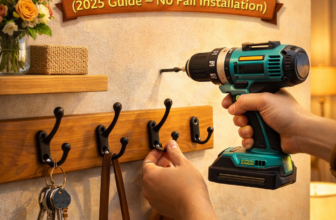 Best Drill for Installing Heavy Coat Hooks Without Studs