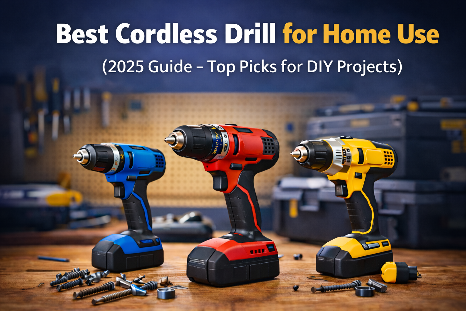 best cordless drill for home use