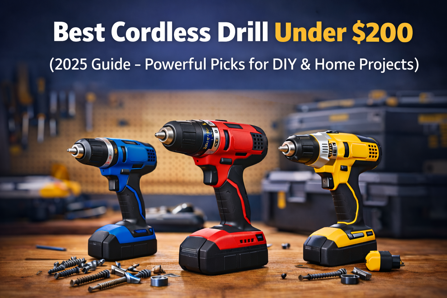 best cordless drill under 200