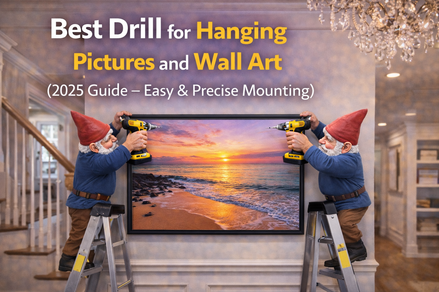best drill for hanging pictures and wall art