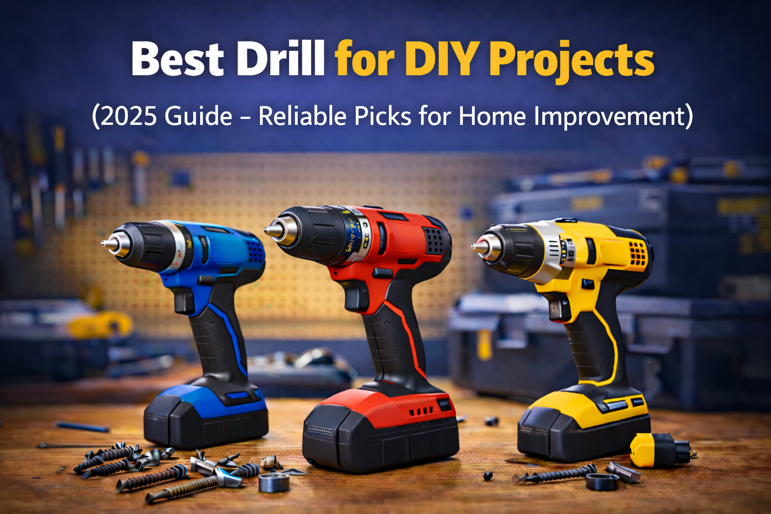 best drill for DIY projects