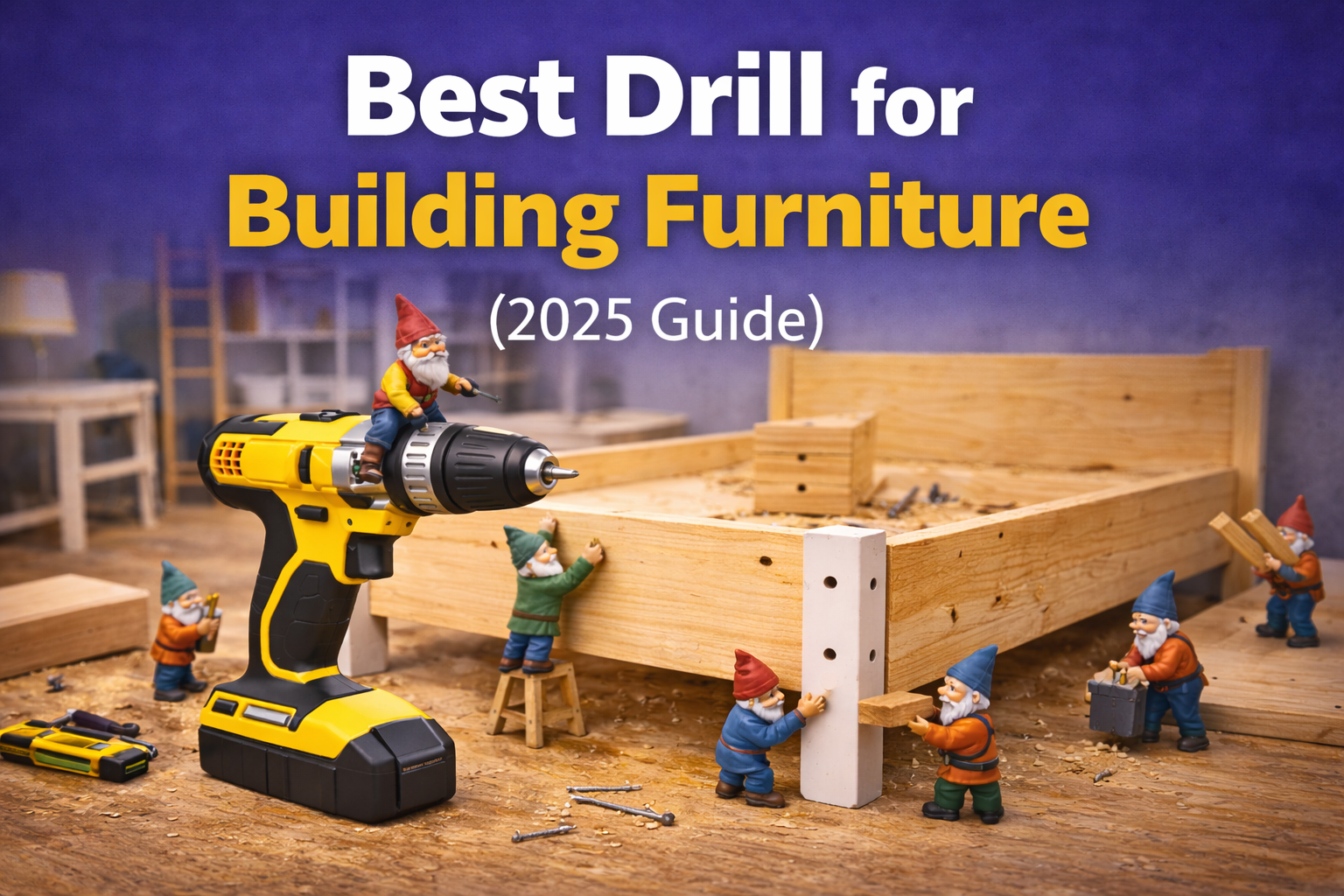 best drill for building furniture