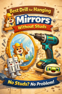 best drill for hanging mirrors without studs
