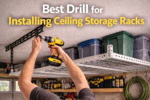 Best Drill for Installing Ceiling Storage Racks