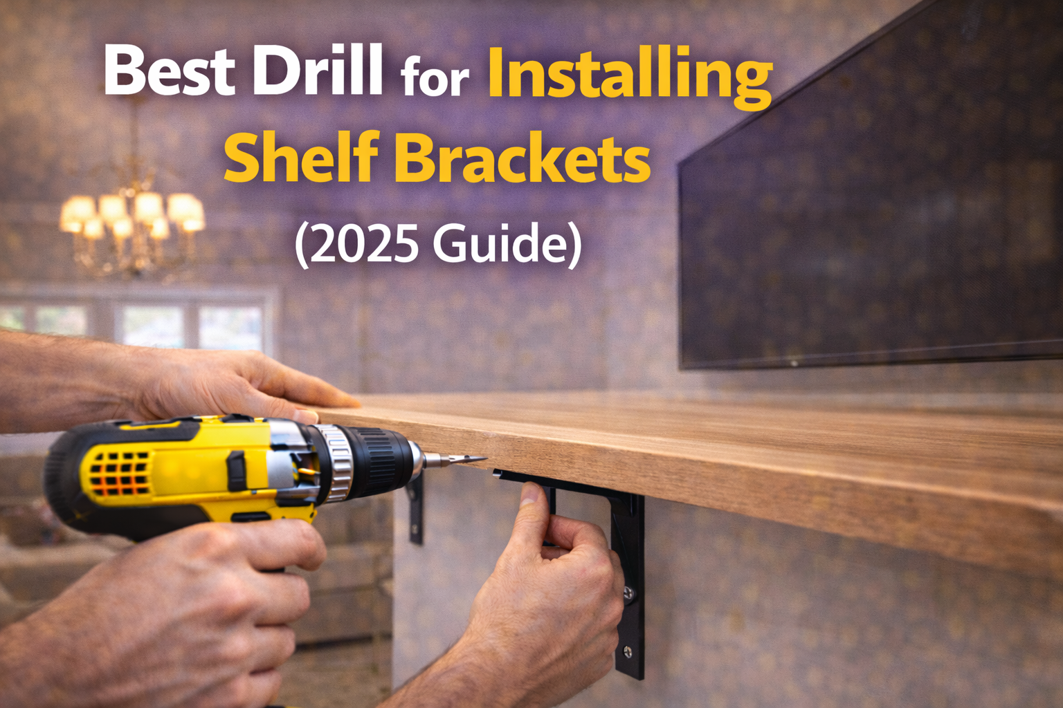 best drill for installing floating shelves