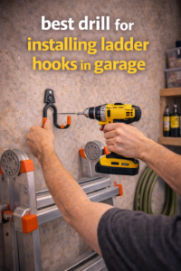 best drill for installing ladder hooks in garage