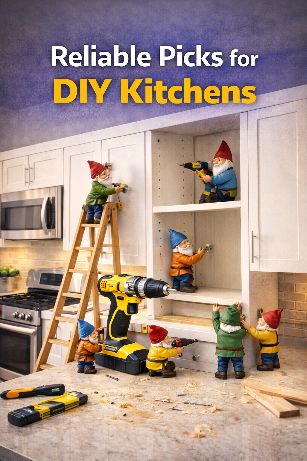 best drill for kitchen cabinet installation