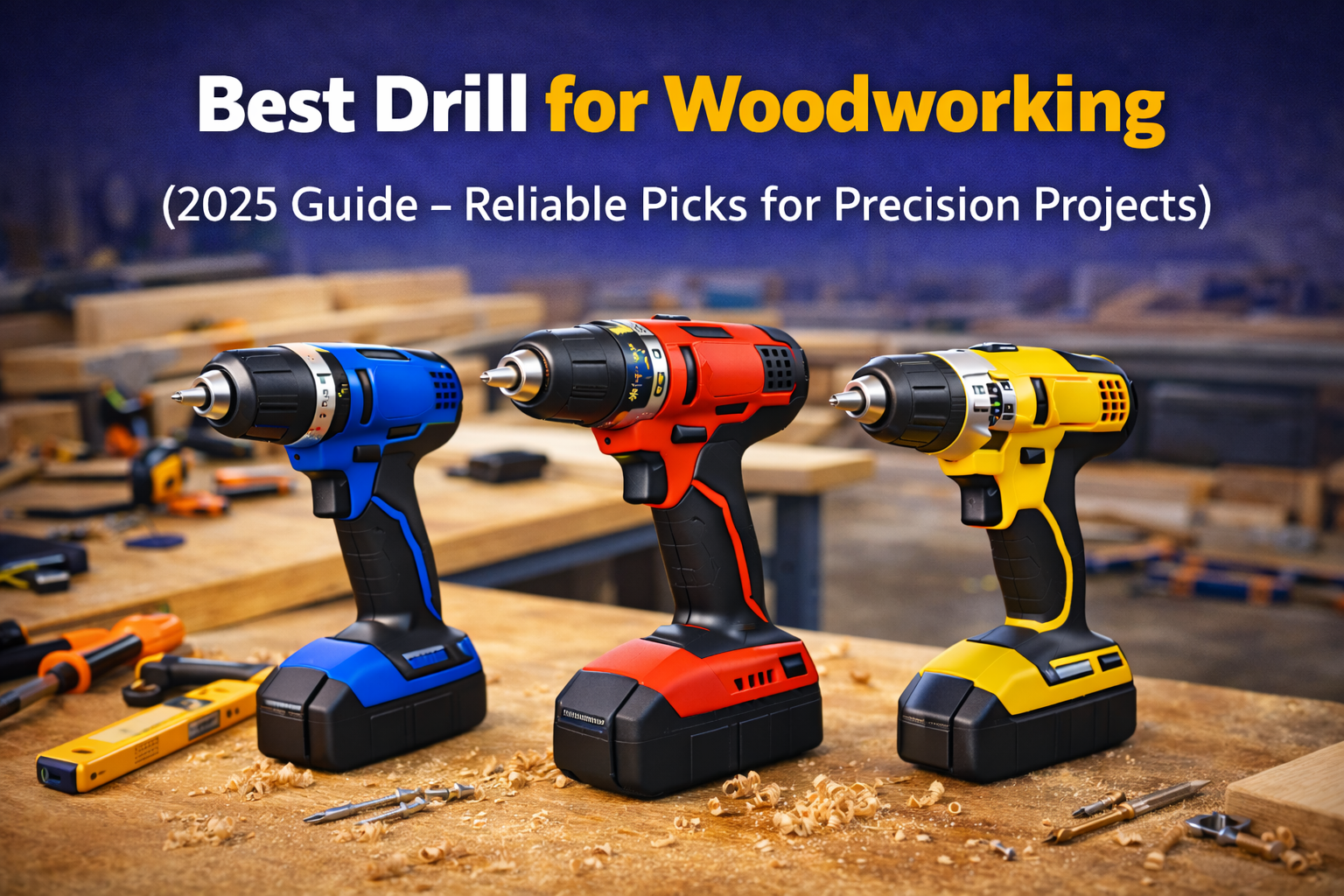 best drill for woodworking