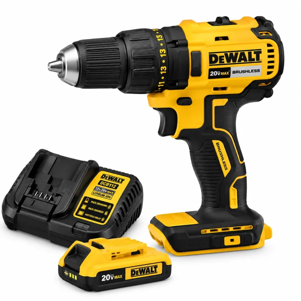 DEWALT DCD777D1 20V MAX Brushless Cordless Drill Driver Kit