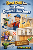 Best Drill for Installing Drywall Anchors (2025 Guide – No Cracks or Loose Screws)