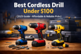Best Cordless Drill Under $100 (2025 Guide – Affordable & Reliable Picks)