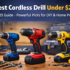 Best Cordless Drill for Home Use (2025 Guide – Top Picks for DIY Projects)