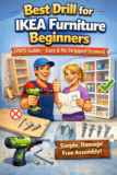 Best Drill for IKEA Furniture Beginners (2025 Guide – Easy & No Stripped Screws)