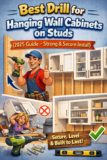 Best Drill for Hanging Wall Cabinets on Studs (2025 Guide – Strong & Secure Install)