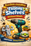 Best Drill for Installing Floating Shelves Without Studs (2025 Guide – Strong & Secure Hold)